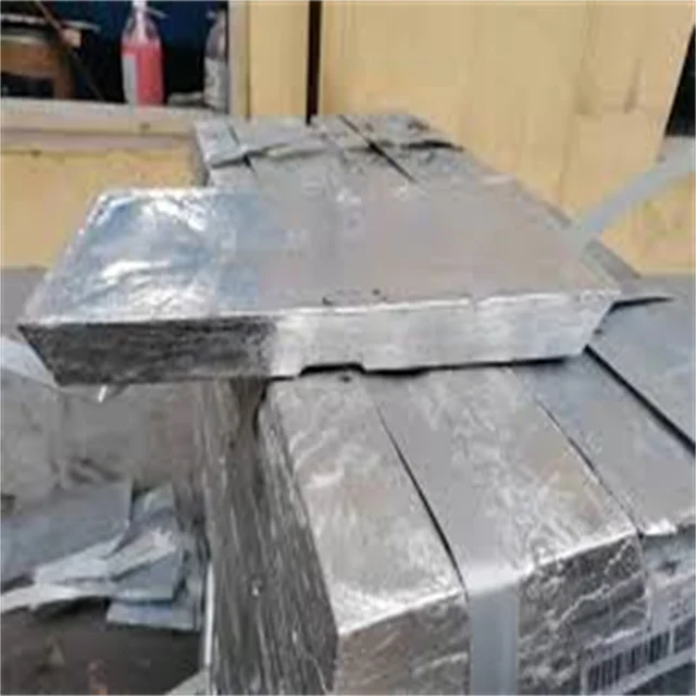 Китай чистый цинковый лом 99.995% слиток по оптовой
