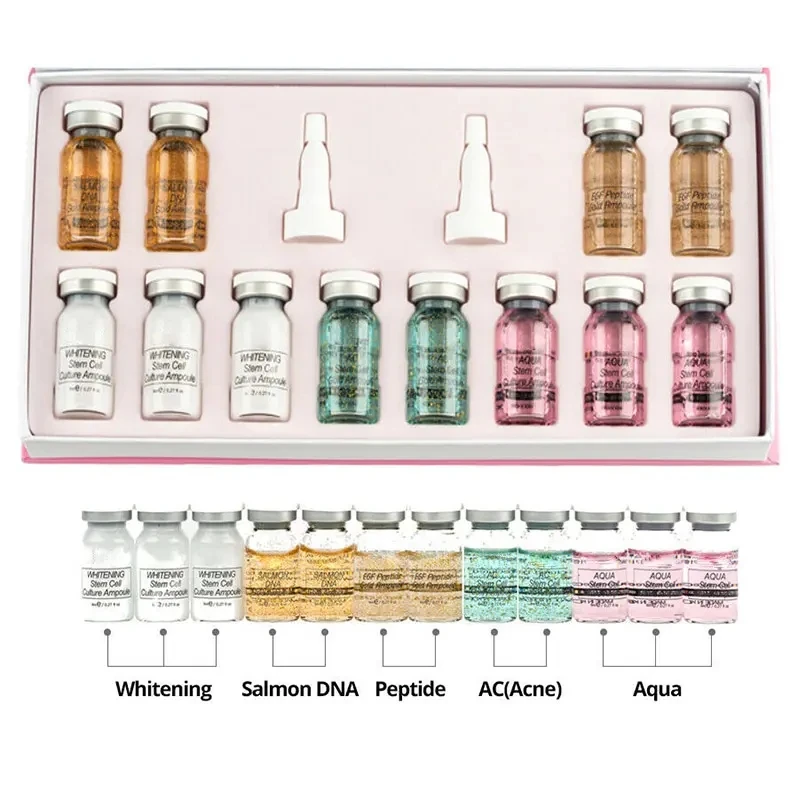 Korean 8ml x 12vials BB Serum Glow Whitening Mts Bb Foundation Glow BB Serum Kit