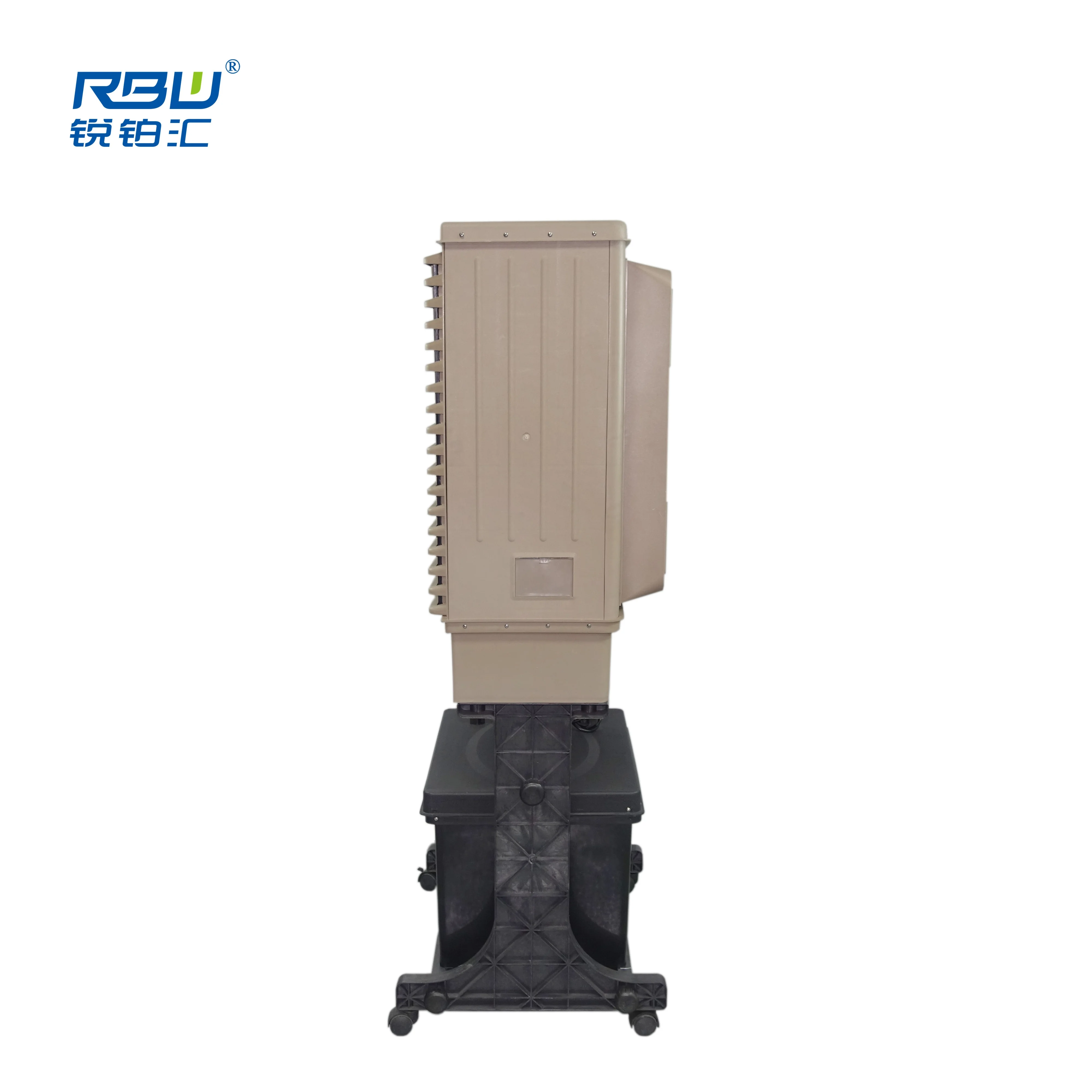 Free-standing mobile 40L water tank capacity good price Industrial evaporative air cooler