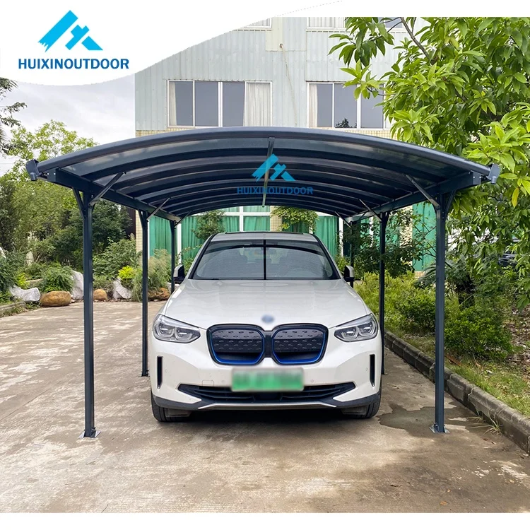Автомобильный автомобильный навес для гаража сборный автоматический Solaire Pv Anlag металлические наружные алюминиевые гаражи навесы и автомобилей