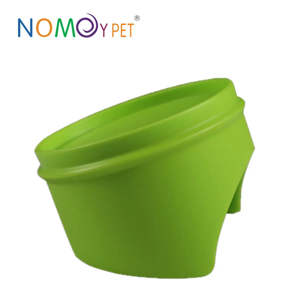 NOMOYPET Wholesale Plastic Green Bamboo Reptile Hide Cave Shelter for Snake Chameleon Lizard