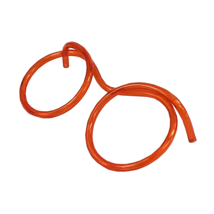 Crazy Funky Drinking Tube For Party Supplies Novelty Eyeglasses Fun Party Flexible Soft Drinking Straw