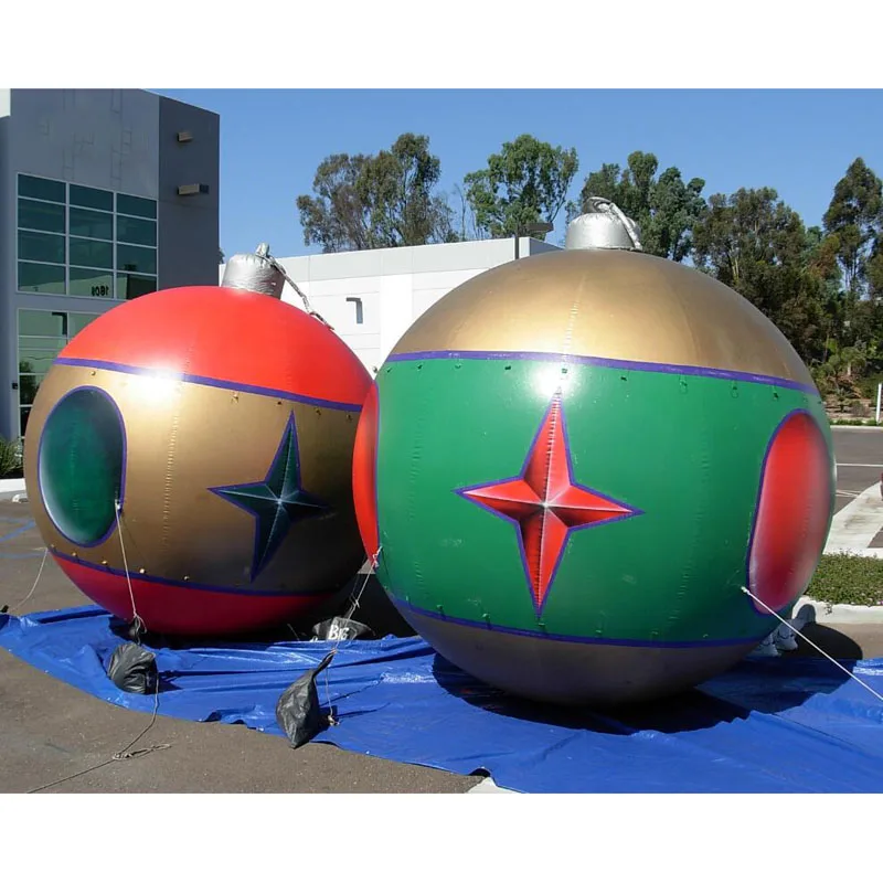 Advertising Ceiling Hanging Christmas Inflatable Ornament Ball