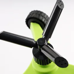 JS-358 360 degree  triangle wheel-based water lawn sprinkler
