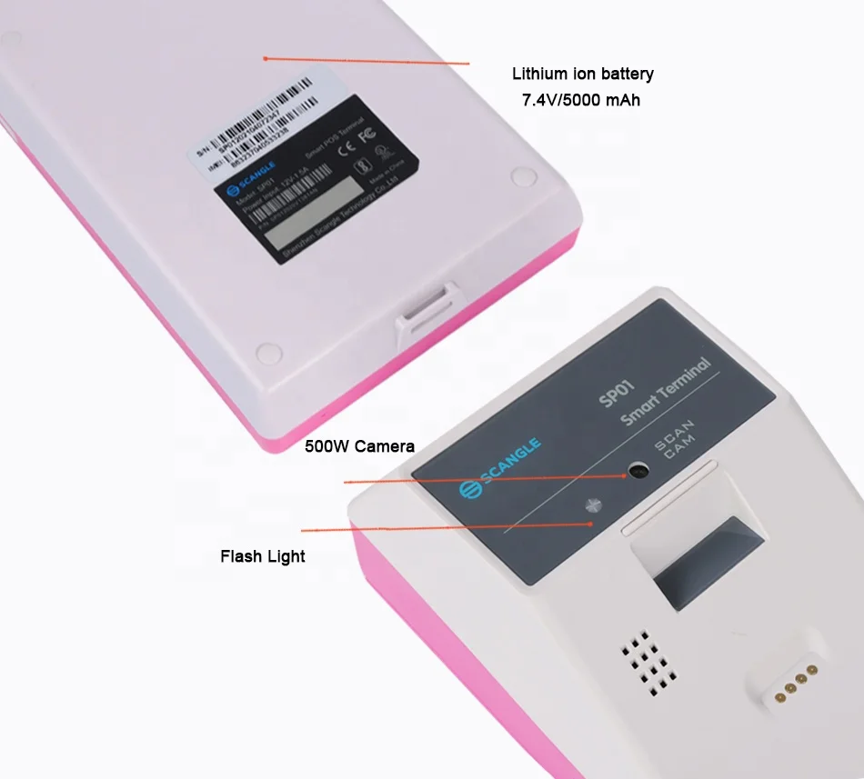 Eboleta дешевый SP01 PDAs мобильный Android 8 1 портативный POS-терминал с принтером для