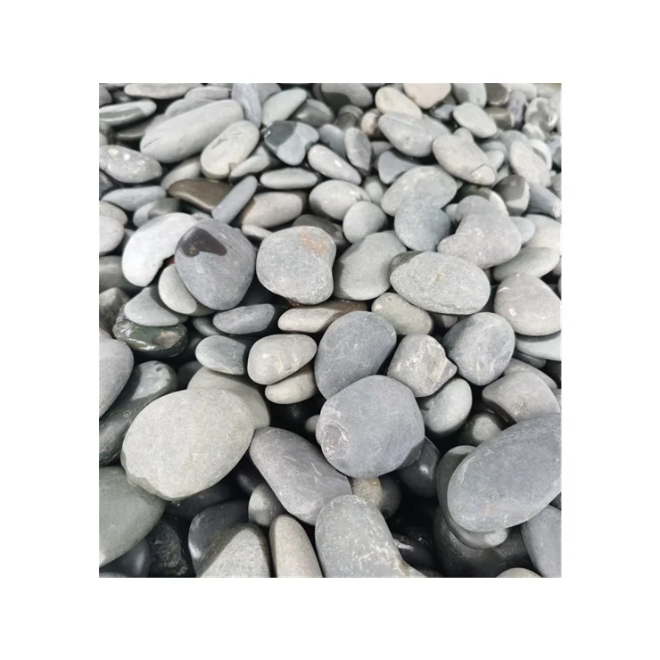 Stone Pebbles Grey River Pebble Cheap Factory Price Natural Graphic Design Hotel INFLATION Natural Natural Stone Painting Garden