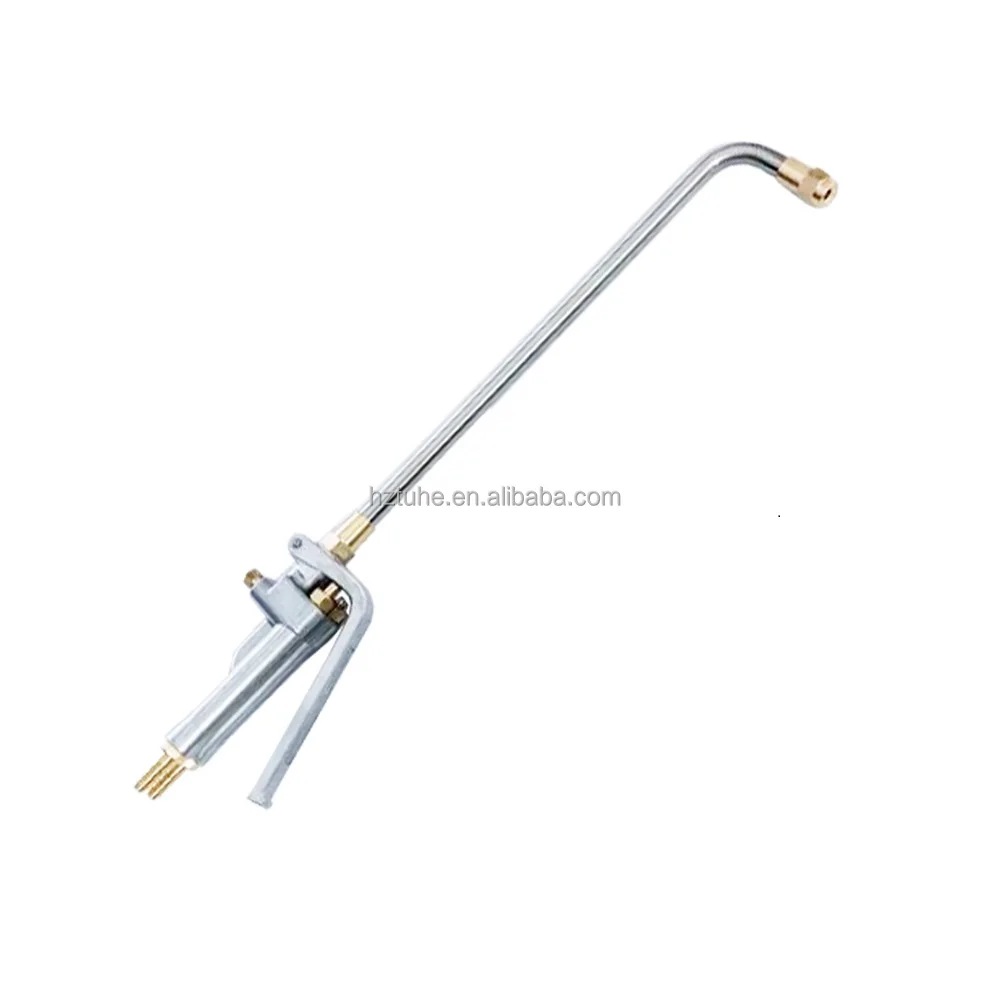 Die casting sprayer tube brass stainless steel long stick spray gun