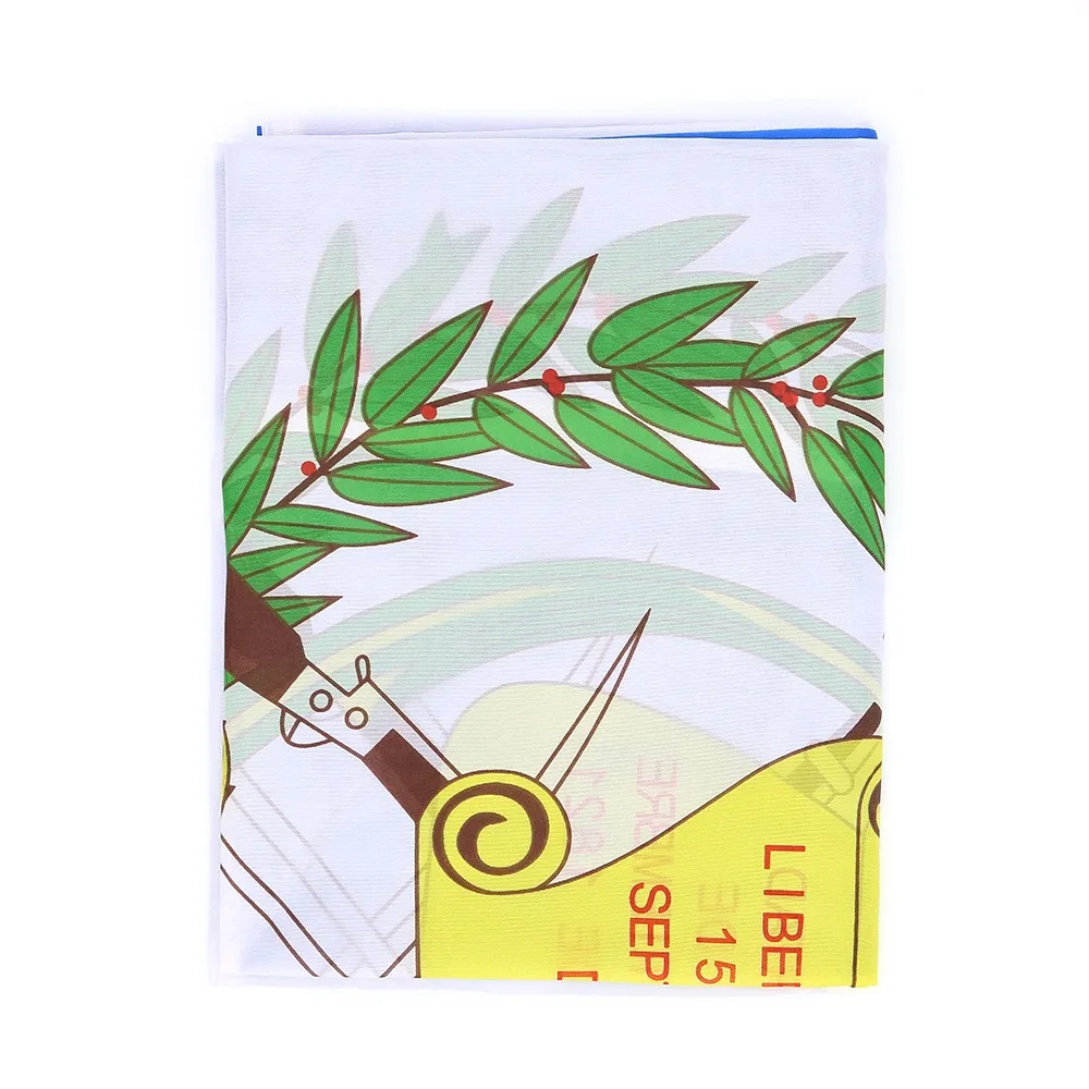 Cheap Polyester Screen Printing New Products 3*5ft Guatemala Wind Flag