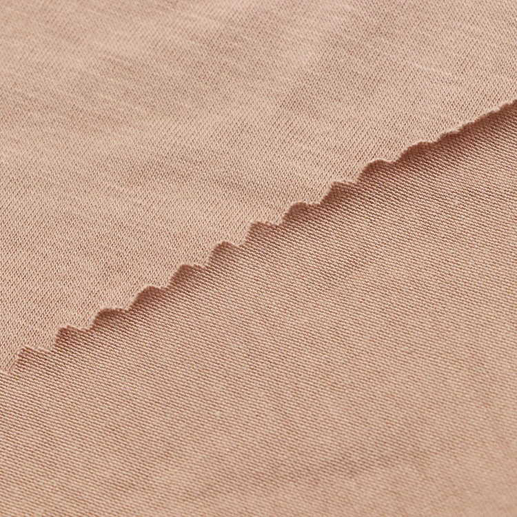 Fabric and textile soft elastic underwear fabric model cotton spandex dyed knitted jersey fabrics for garment