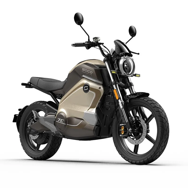 Super Soco TC2021 Electric Moped Electric Motorcycles Electric Motorbikes With Lithium Battery 60V 32AH 2500W  Motor Power