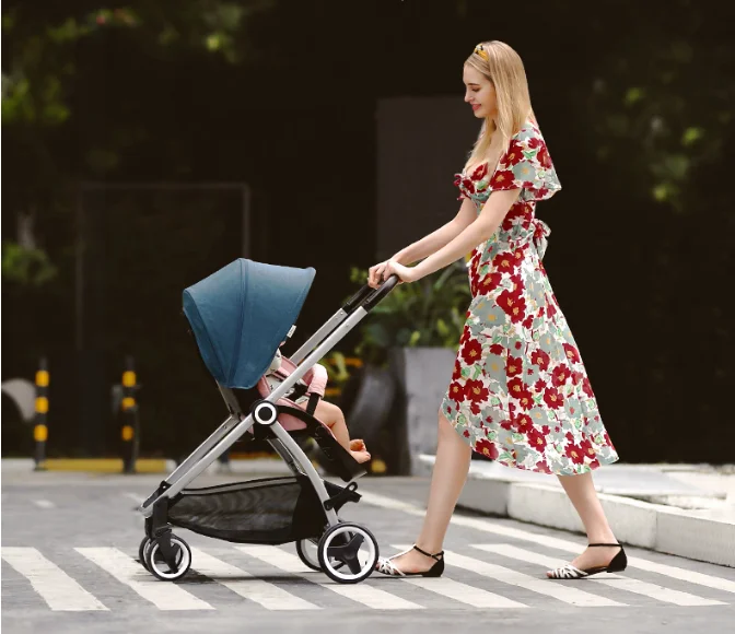 EN-1888 baby strollers small baby stroller oem european luxury foldable walker baby stroller umbrella