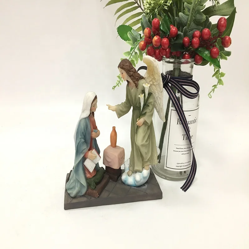 Hot Sale Jesus Statues Resin Crafts Christmas Nativity Scene Set Home Decoration SCULPTURE Religious