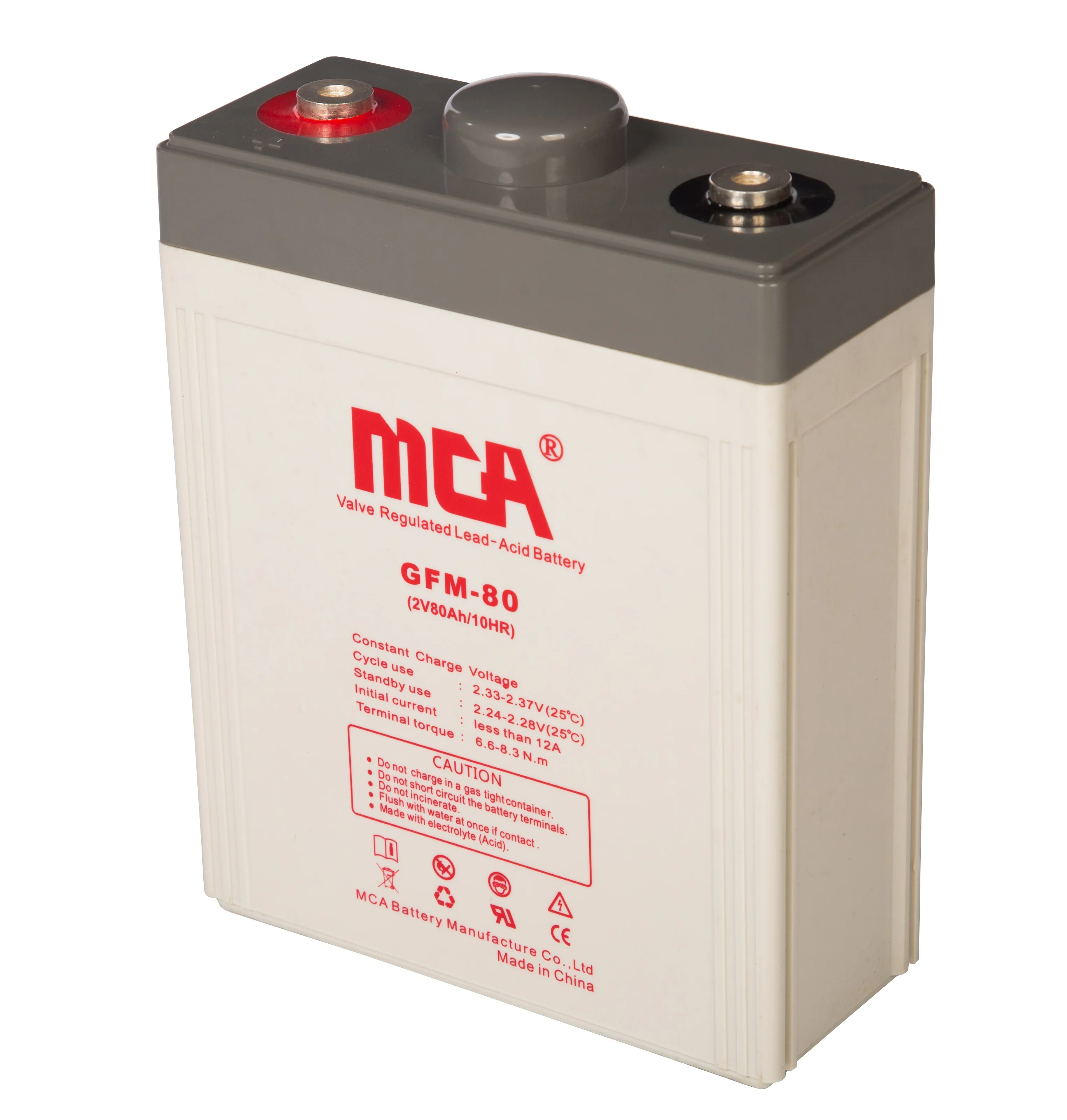 Telephone exchange system back up power 2V long life energy storage battery 200Ah