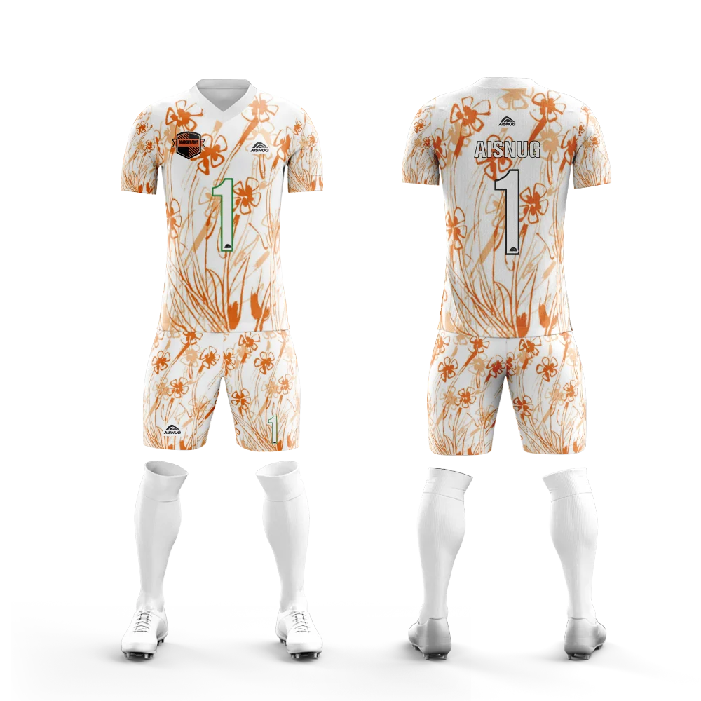 Dye sublimation design youth football shirts wholesale new quick dry design jersey soccer custom