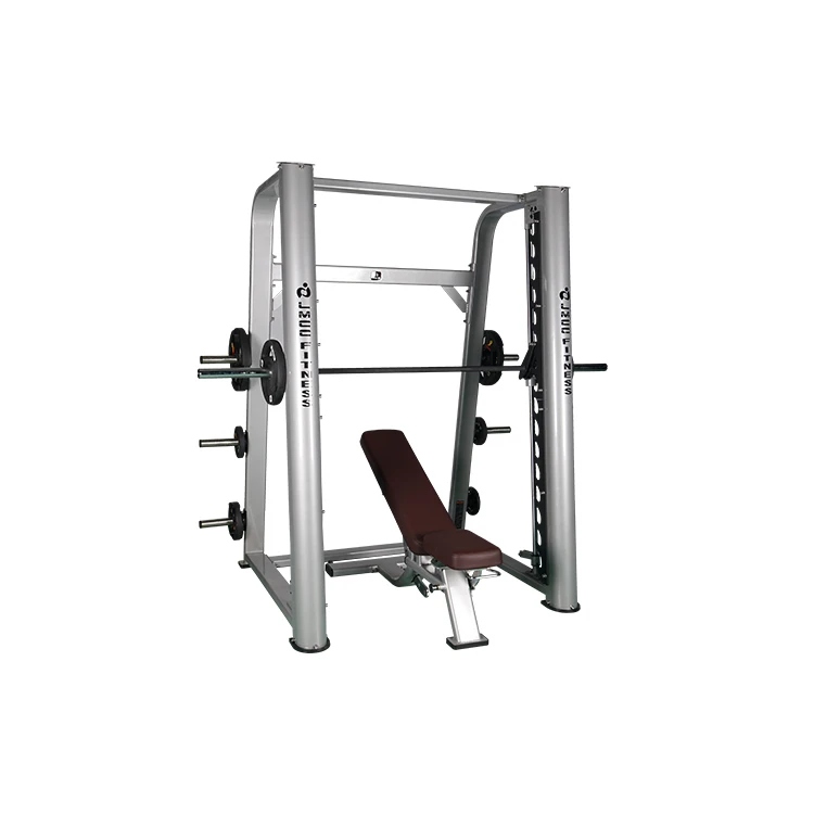 LMCC High Quality Professional Gym Fitness Equipment Commercial Smith Machine Heavy Duty Power Rack