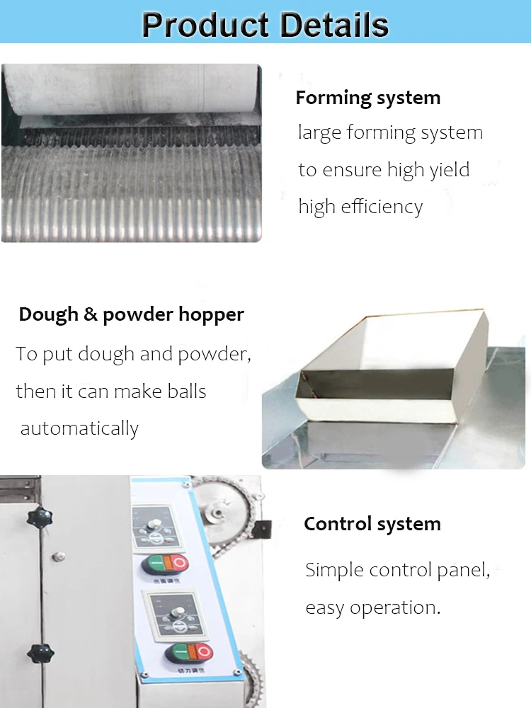 Commercial 50-100Kg/H 220V/380V Good Reputation Supplying Making Mini Tapioca Pearl Equipment For Beverage Factory