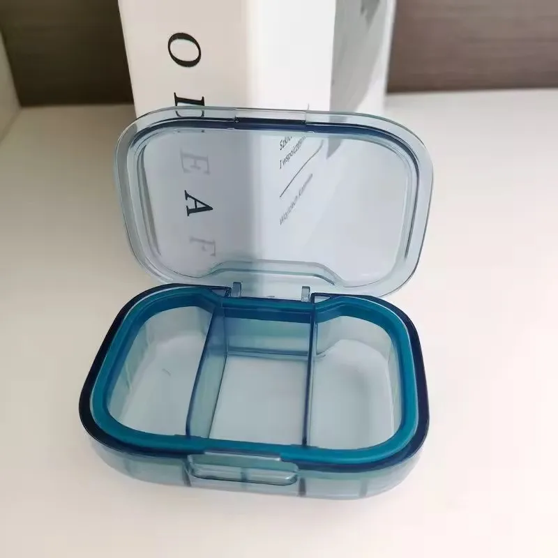 BPA Free New 3 Compartment Travel Pill Box Organizer 7 Day & 4 Times Weekly Pill Storage Case For Travel and Out Door