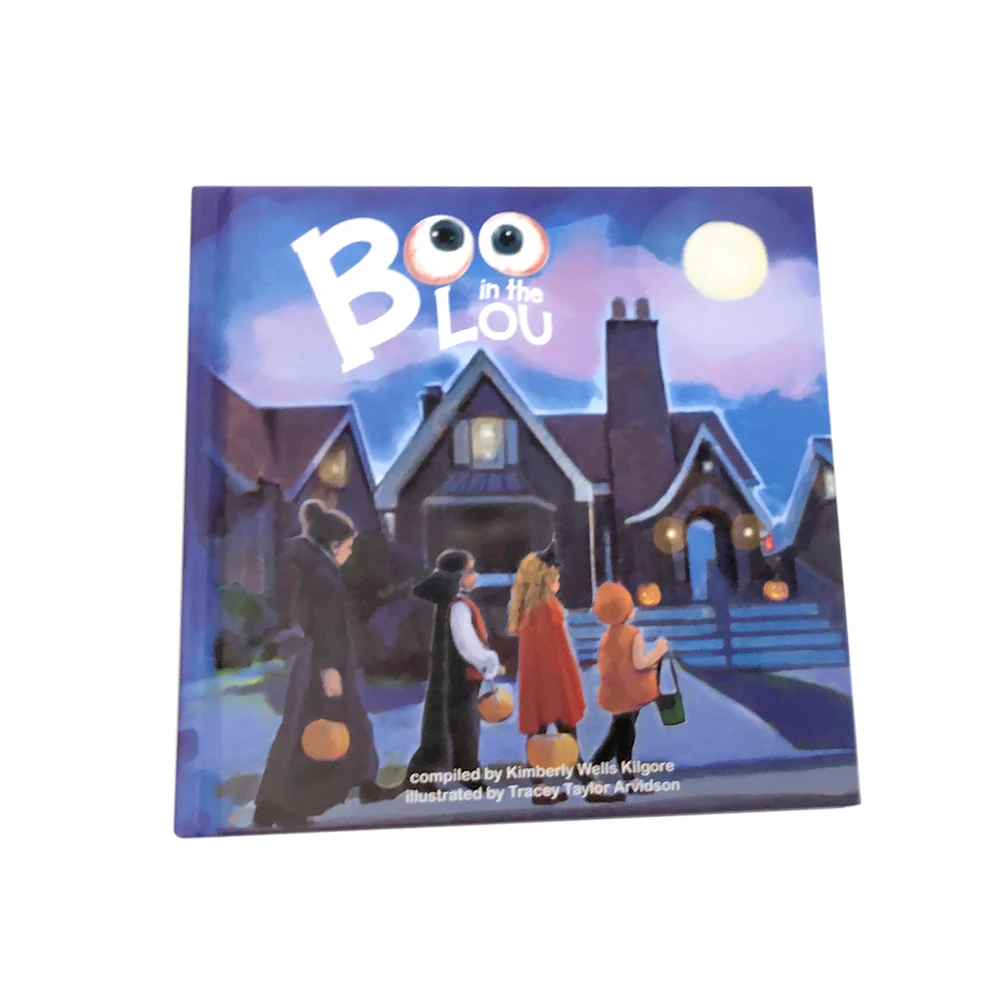 High quality custom offset printing hardcover children kid board books