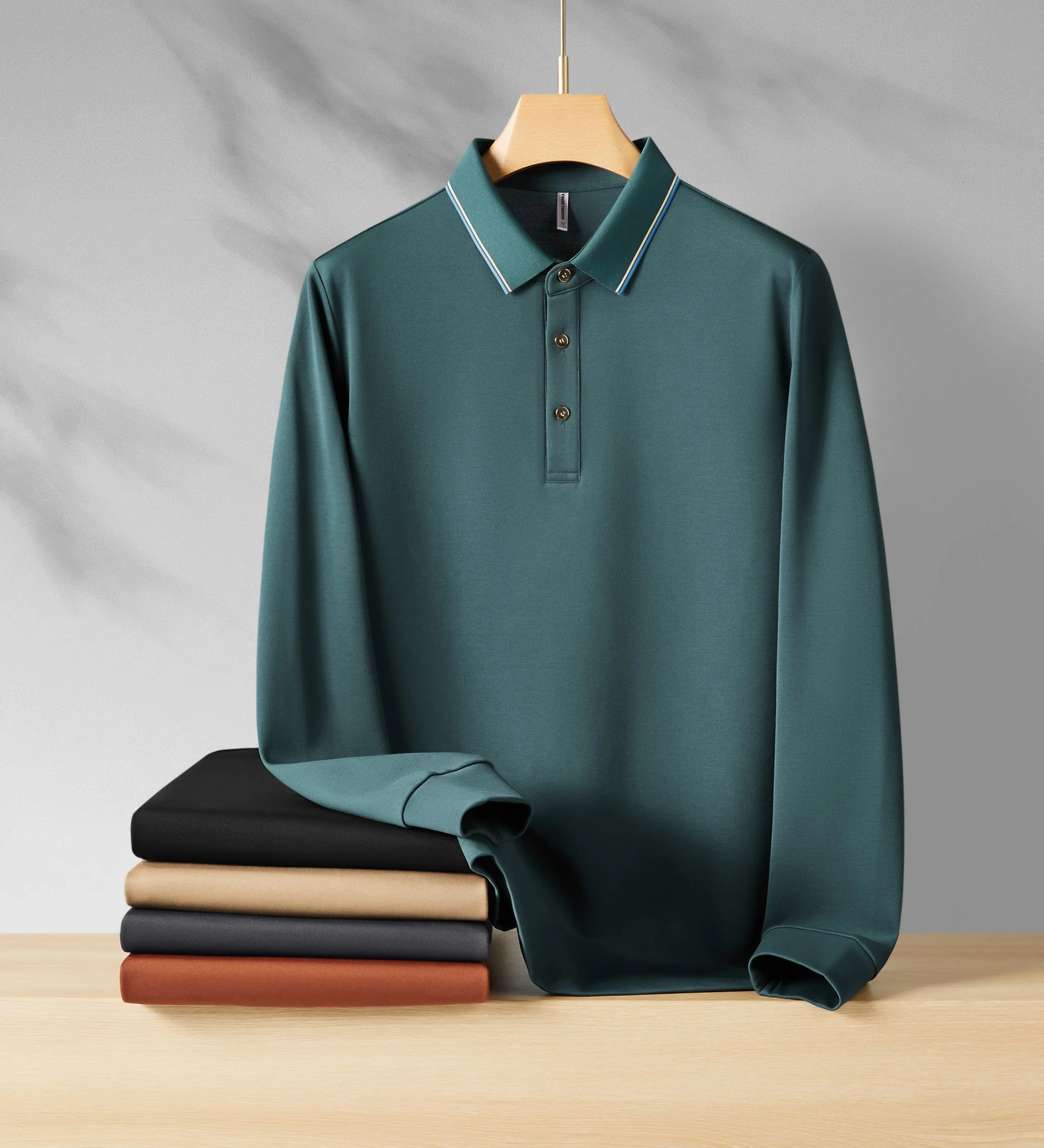 Factory Best Selling long sleeve Golf Polo T-shirts Breathable Men's Wholesale Price Golf Polo Shirts