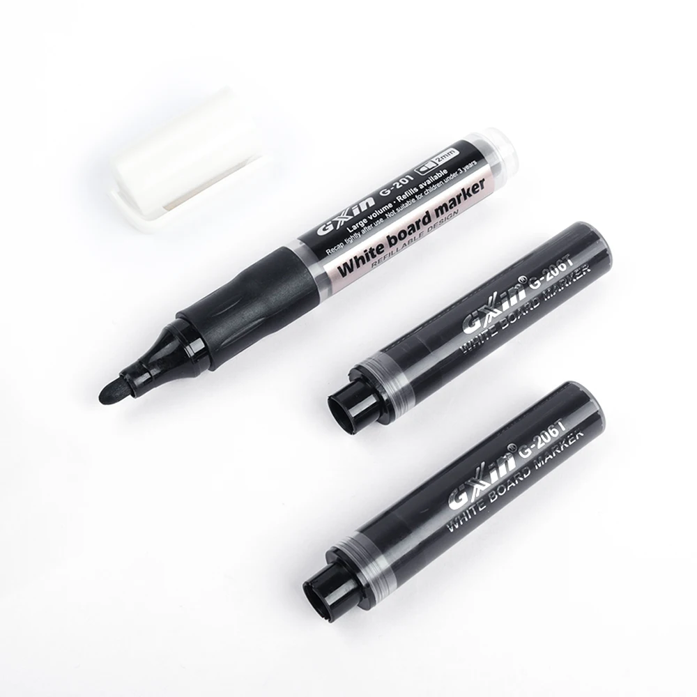 Gxin G-201C большой емкости многоразового сухое стирание Маркер для белой доски и пополнения чернил