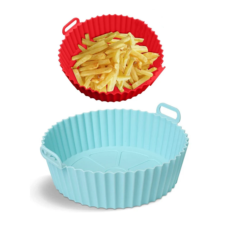 70g 8 дюймов 16 см Многоразовые силиконовый термостойкий Коврик аэрофритюрница для приготовления блюд без бака силикона корзина аэрофритюрница для приготовления блюд без бака силикона для airfryer