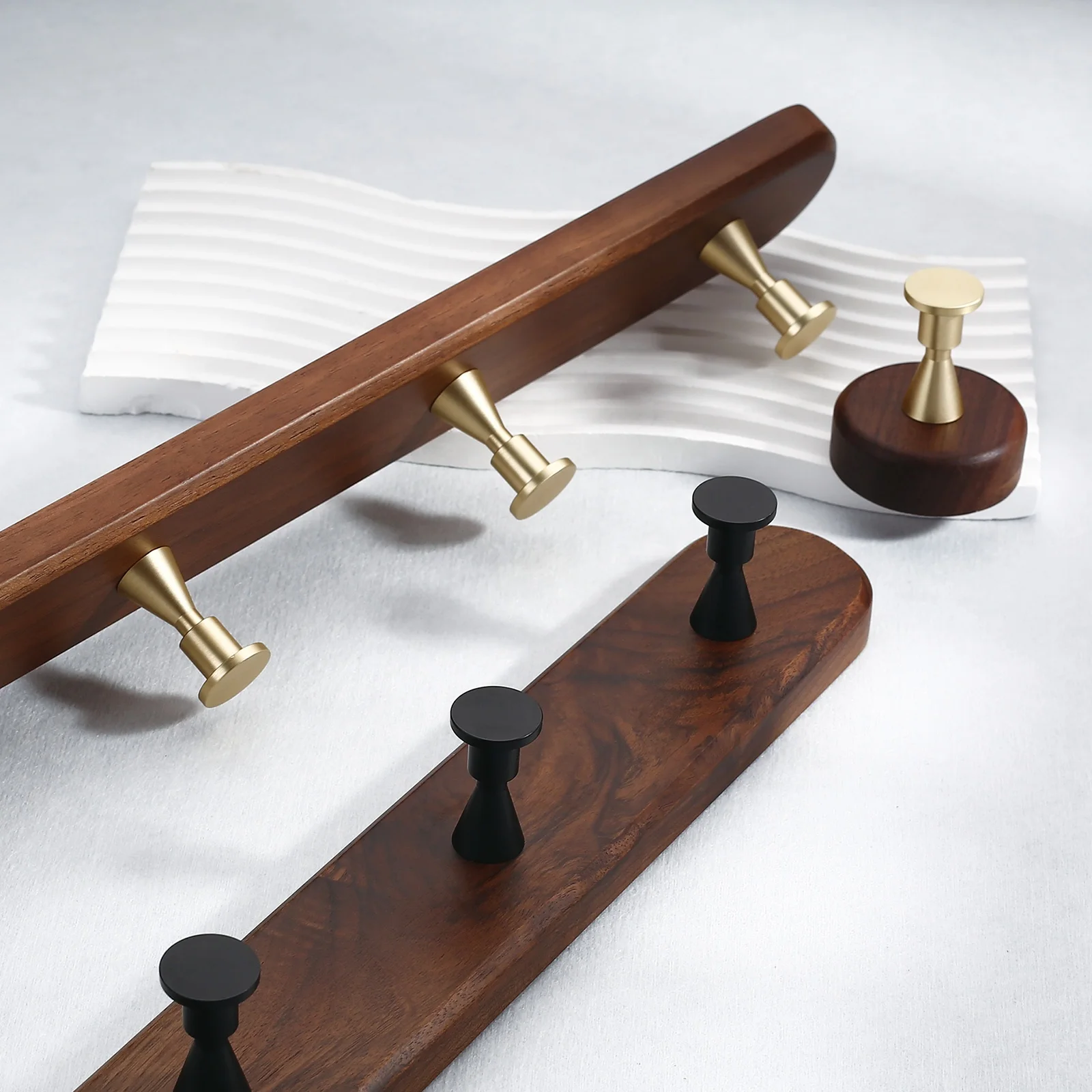 Wall Hooks Coat Racks Hat Clothing Hooks for Entrance Door Living Room Kitchen Bathroom Bedroom Wardrobe Cloakroom 6775