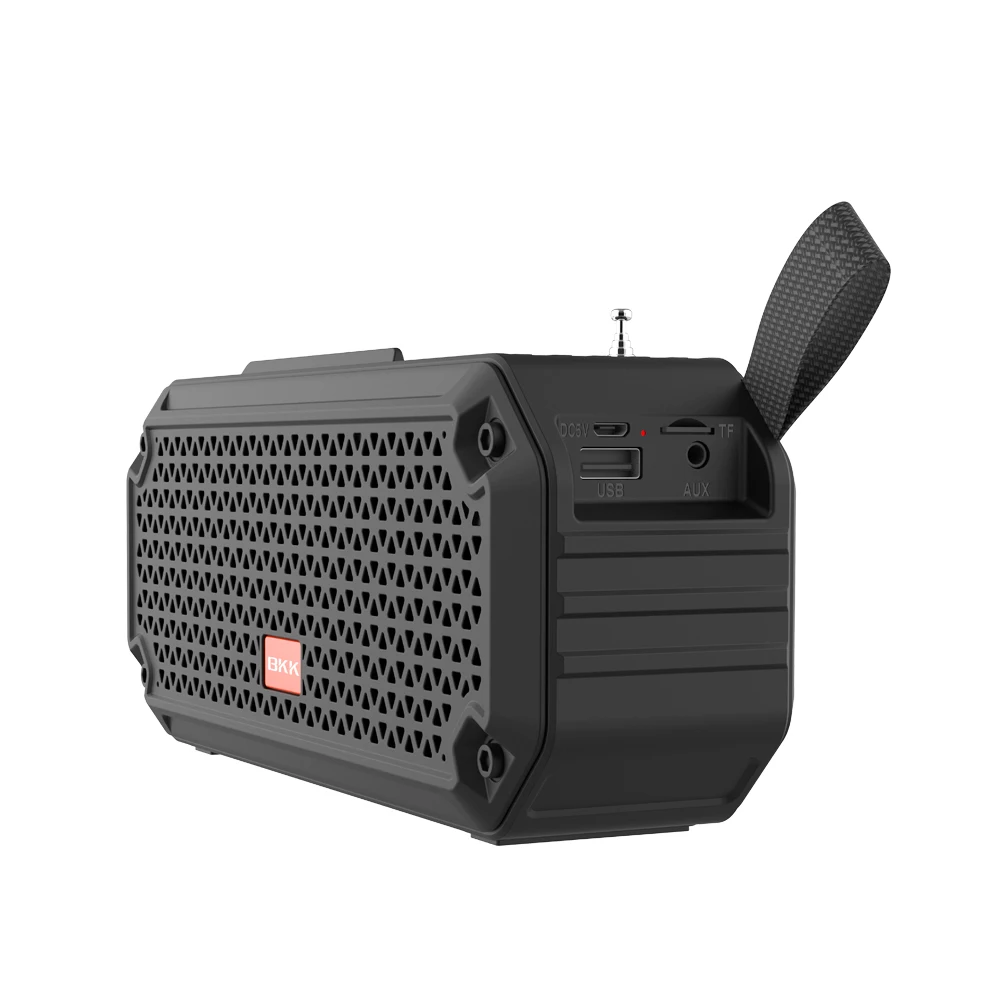 Solar Panel Hand Crank Emergency AM FM Weather Alert Portable Radio with Flashlight Lamp Bluetooth