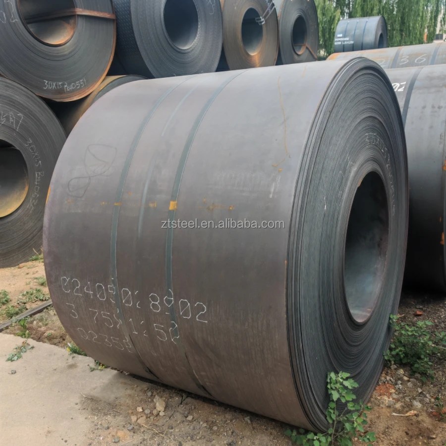 Top Selling Q215 Ck75 S235jr Q235 Q345 Ss400 Sae 1010 carbon steel coil 3mm mild steel coil Battery Shell
