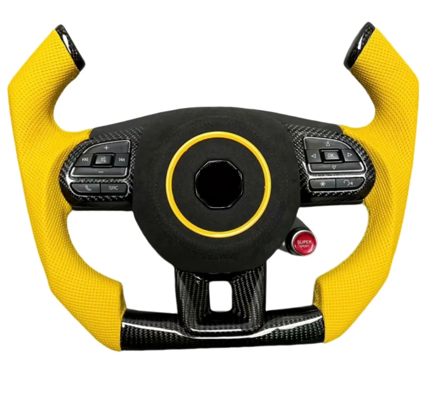 carbon fiber steering wheel for MG5 MG6 GT ZS HS ZX carbon fiber steering wheel customization