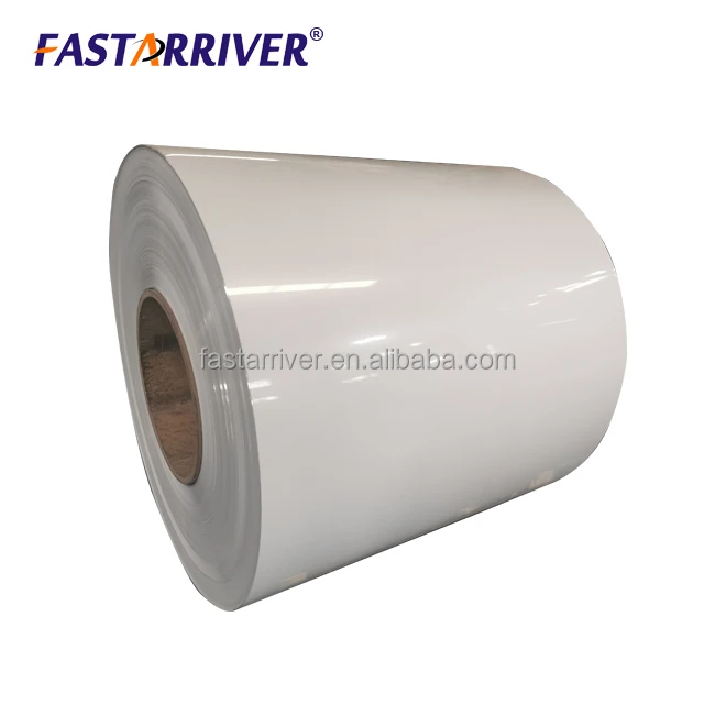 Предварительно окрашенная алюминиевая катушка белого цвета для отделки 3003 0,8 мм