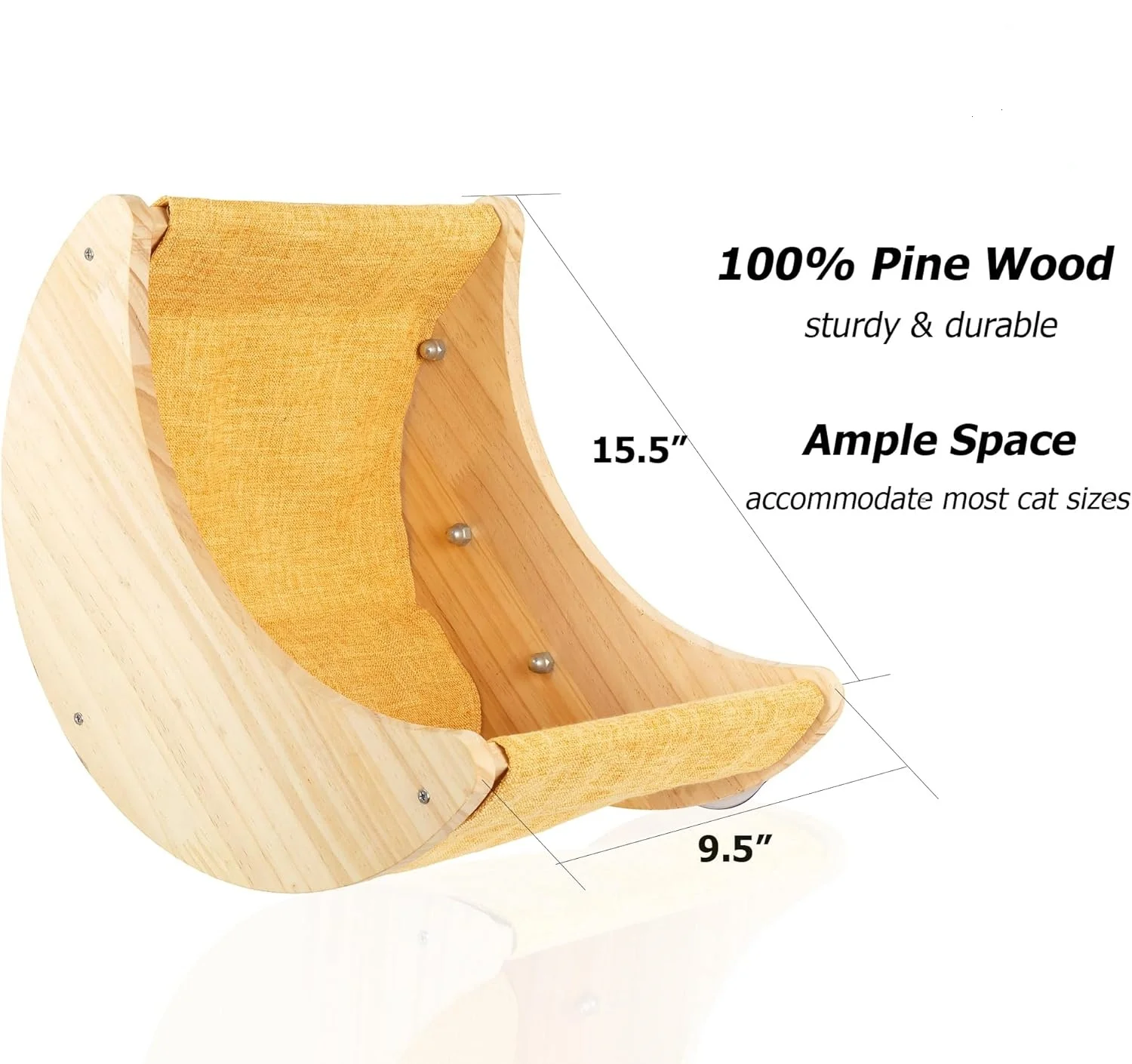 Hot Sale Custom Logo Cat Hammock Bed Shelves Mounted With Strong Suction Cups