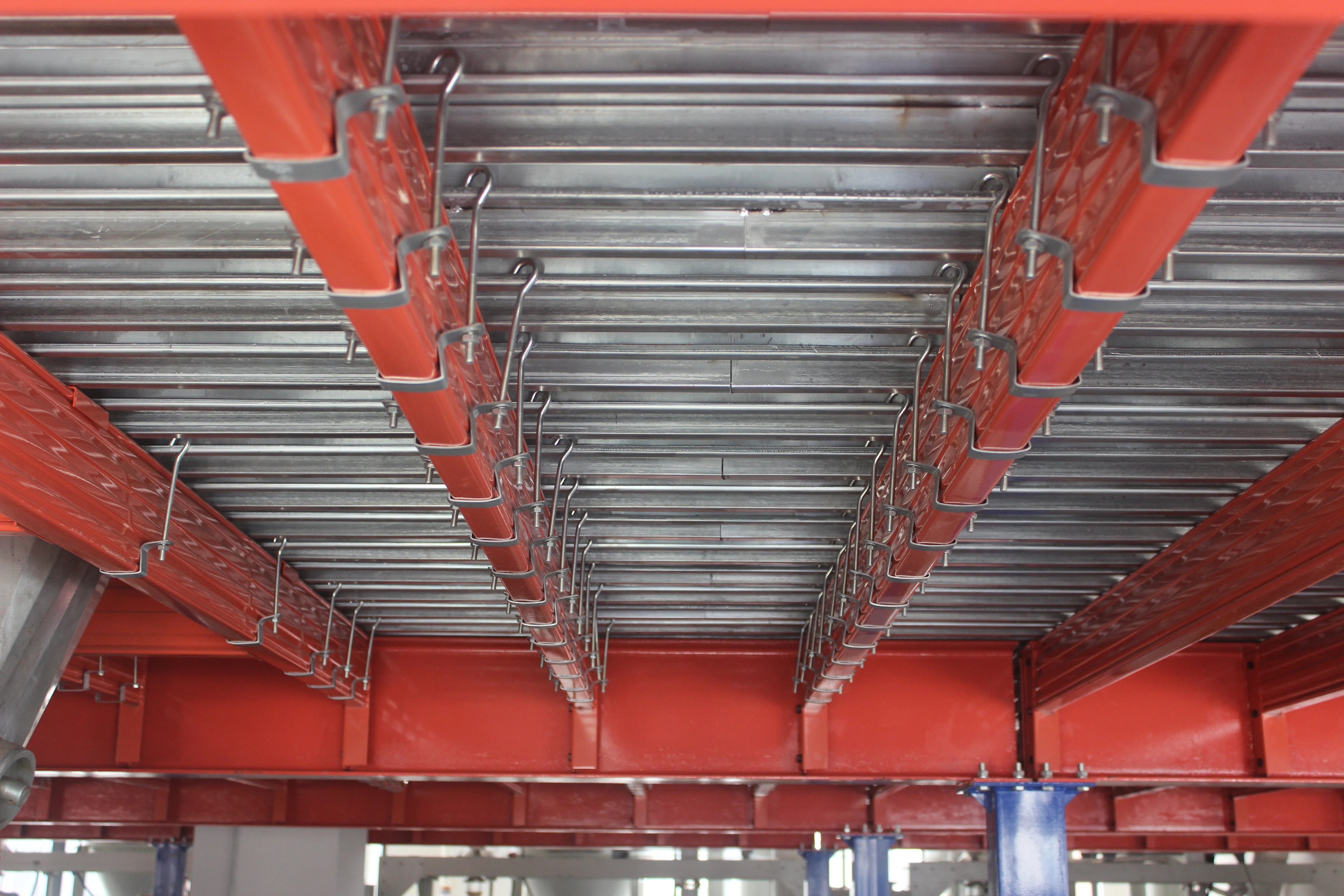 Manufacture Power Coated Steel  Attic Platform Eco-friendly Heavy Duty Metal Industrial Warehouse Storage Mezzanine System