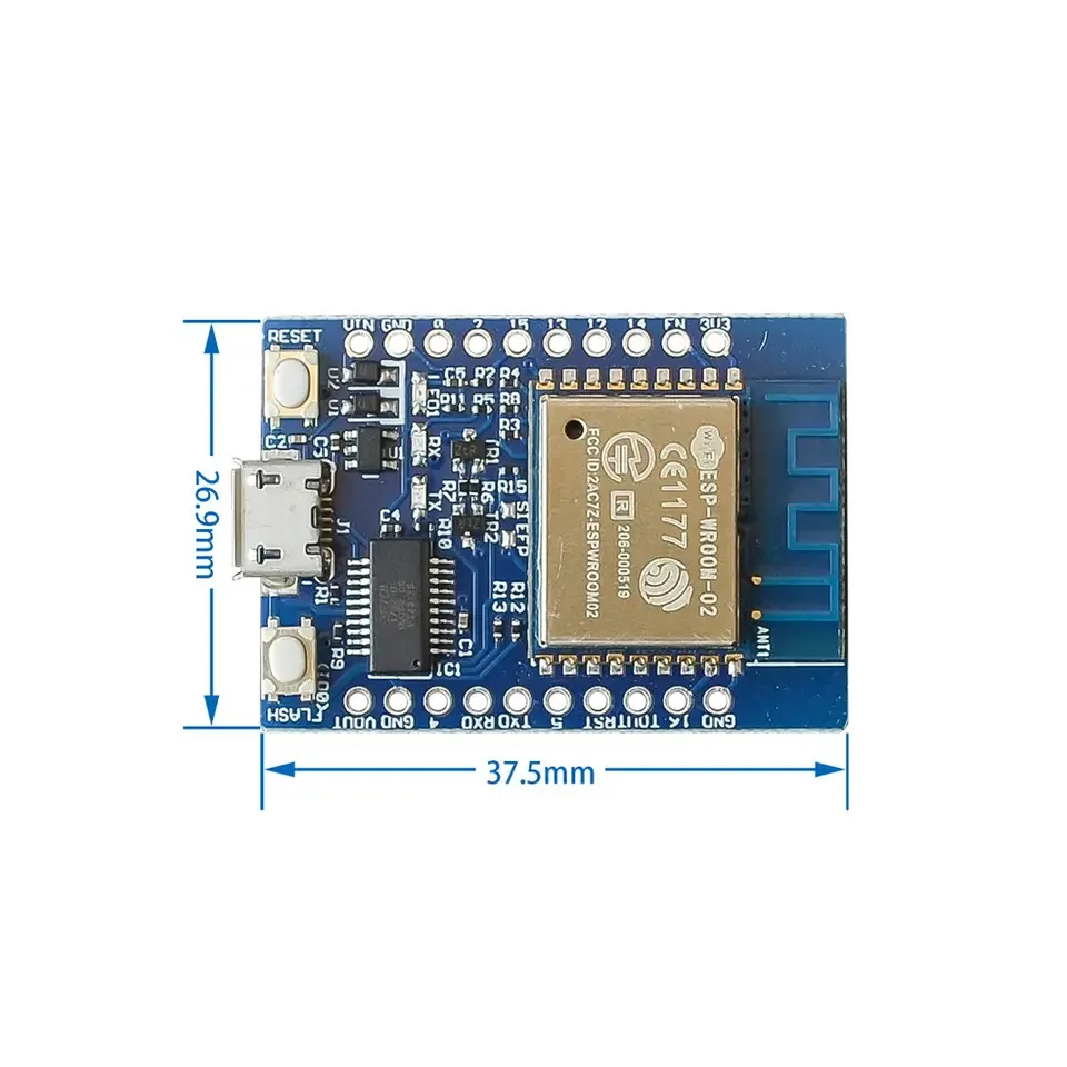 ESP-WROOM-02 D1 Nodemcu Wifi Module Esp8266 Module 16Mbit