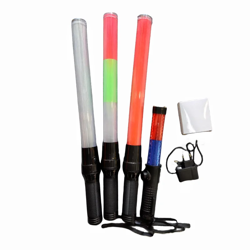 LED Traffic Safety Baton Portable Traffic Lights for Enhanced Visibility and Safety