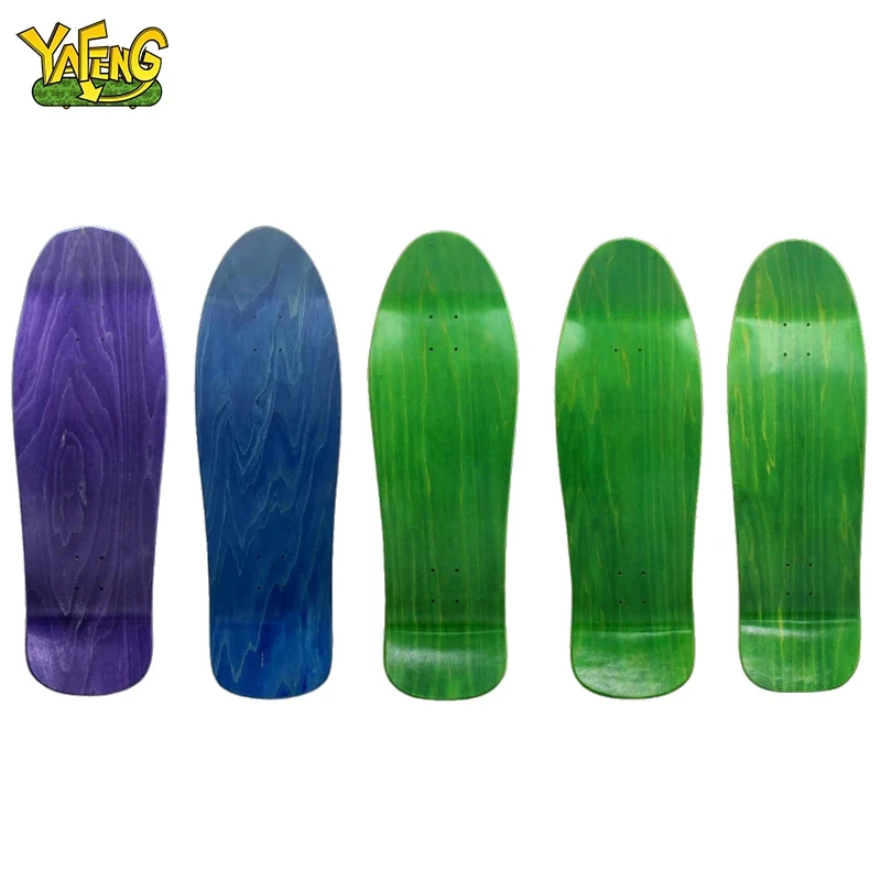 YAFENG mini cruiser skateboard manufacturer 8.0 7ply 100% Canadian maple deck professional custom blank Cruiser skateboard deck
