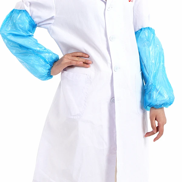
Disposable Waterproof sleeve covers PE long sleeve arm covers factory price  (60508339931)
