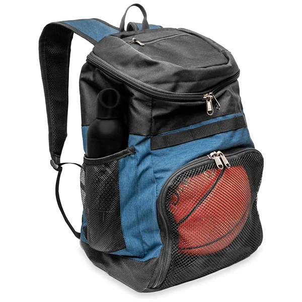 Top Quality Outdoor Sports Day-pack Custom Gym Bag For Basketballs Fashionable Basketball Backpack