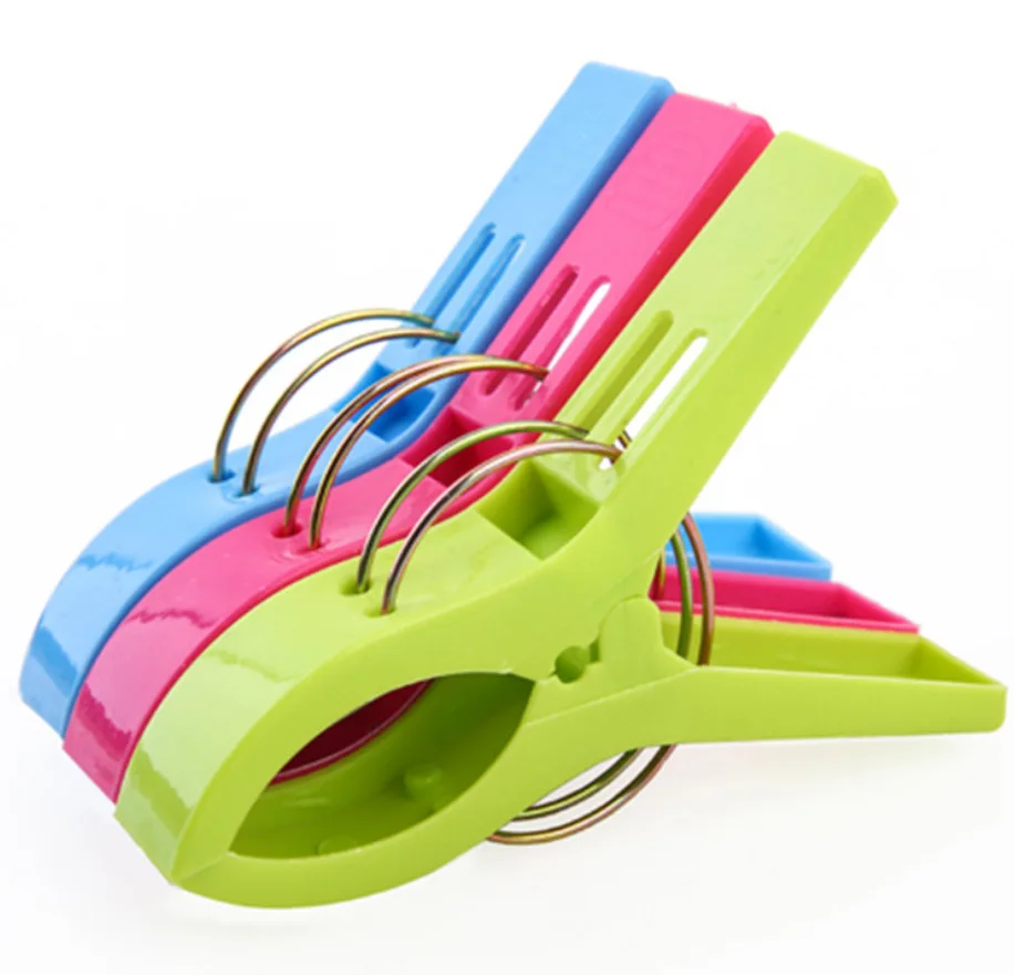 Household strong clothes drying quilt clip windproof plastic sheet drying clip multi-functional non-slip clothespin