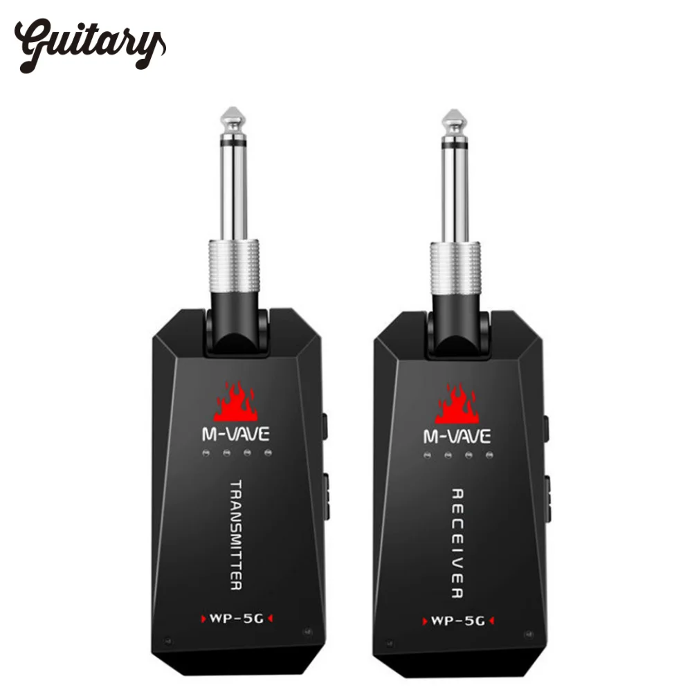 5.8g Wireless Guitar System Support Quick Charger 1100mah Rechargeable Battery Bass Guitar Transmitter Receiver