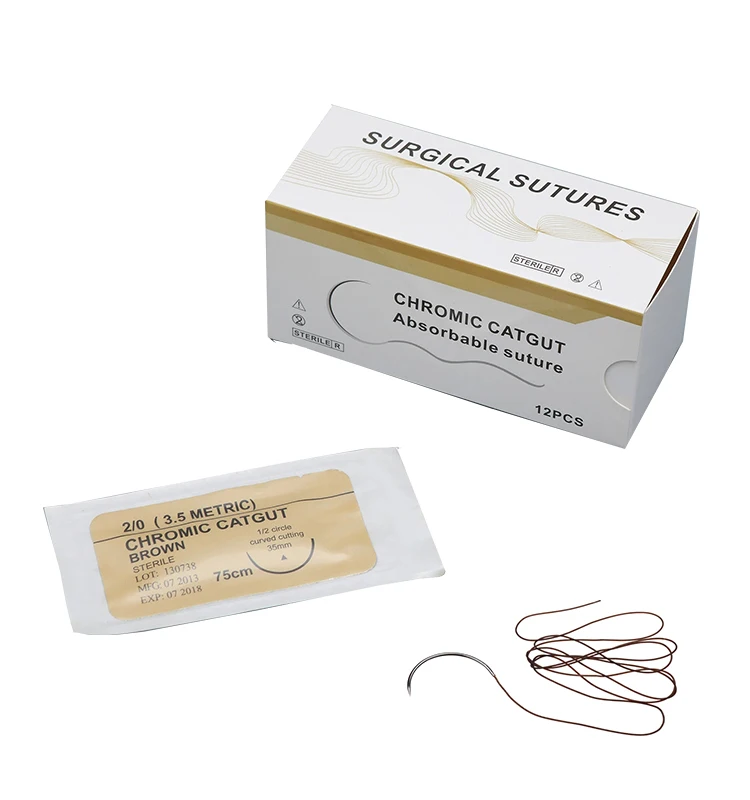 
Factory directly Surgical Chromic Catgut PGA PGA910 Silk Nylon Polypropylene suture 
