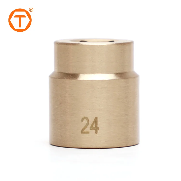 Professional Non Sparking Tools 24mm Custom Sockets Aluminum Bronze Socket Wrench