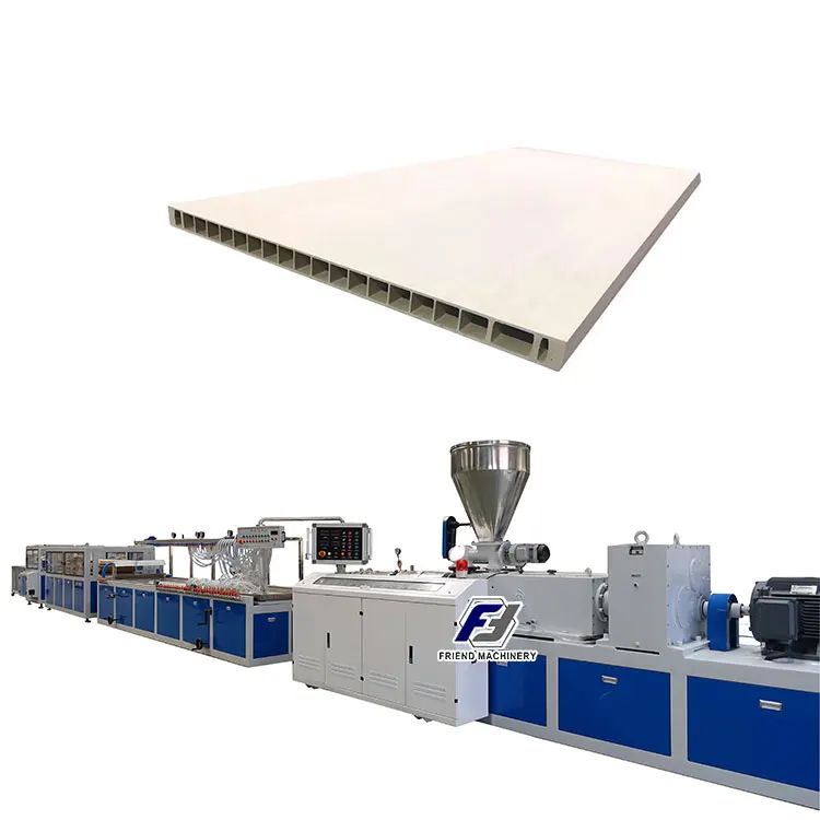 1000mm Automatic PVC WPC door board extruder making machine