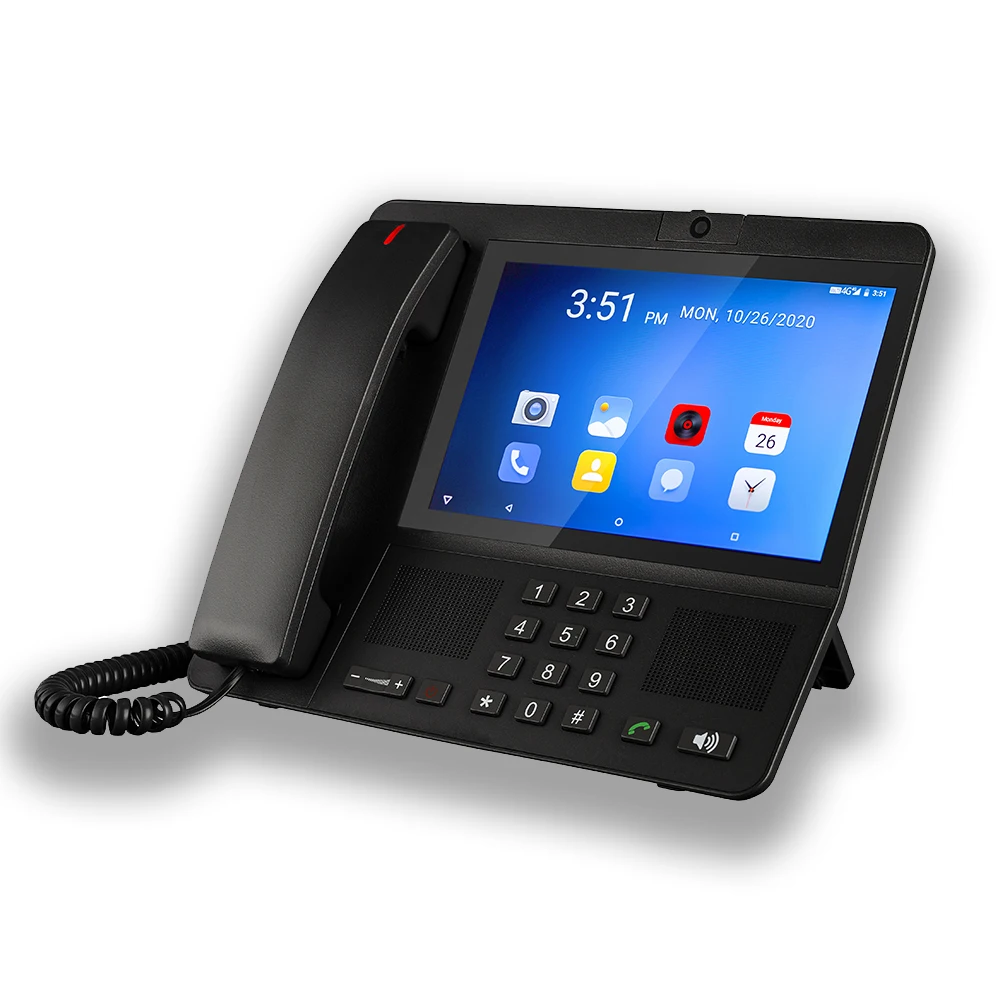  4G Android Fixed Wireless Desktop Phone Video Telephone Terminals Support VOLTE HD Camera WIFI Hotspot For Home