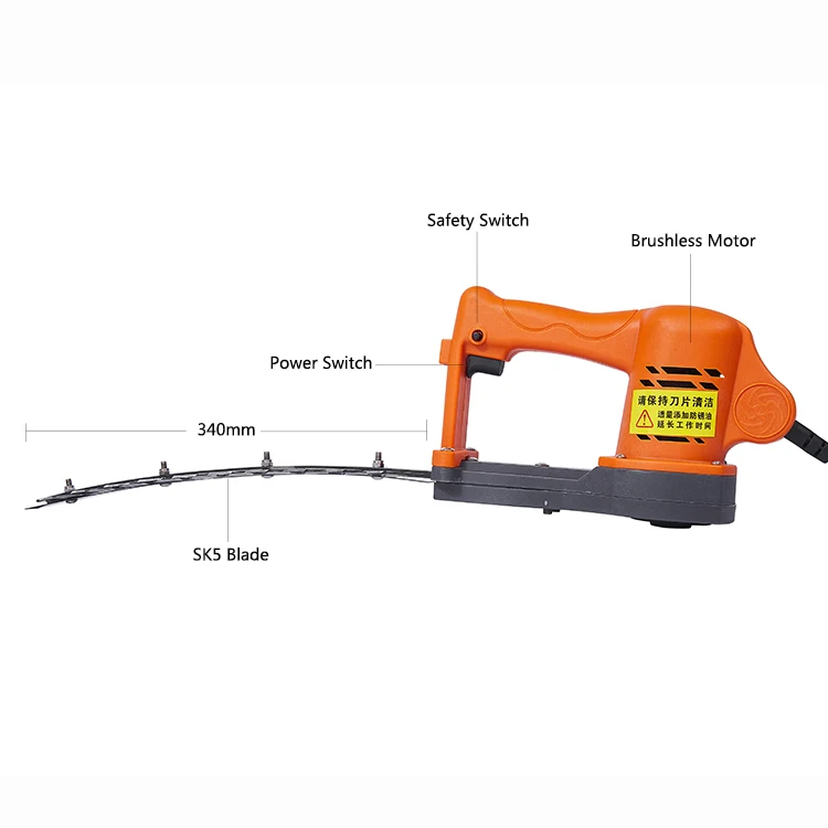 Professional Garden Cutter Tools Handheld Straight Electric Cordless Lithium Hedge Trimmer Tree Trimming Machine