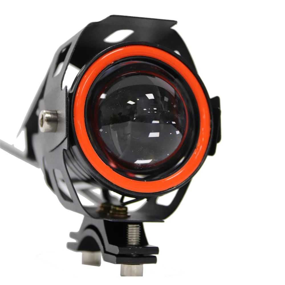 Hot Sell LED Electric Scooter Headlight U7 LED Driving Spot Eye Angel Eye Lights for Electric Scooter