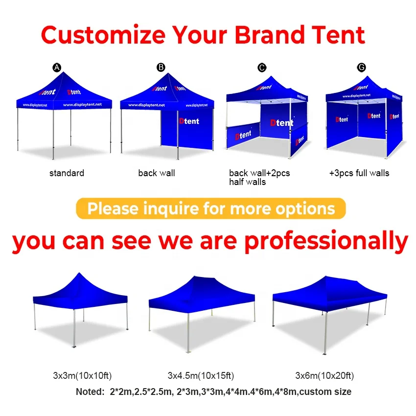 vip custom print 10x10 10x30 canopy cloth motorbike moto de ceremonies party tent german uganda second hand used for sale