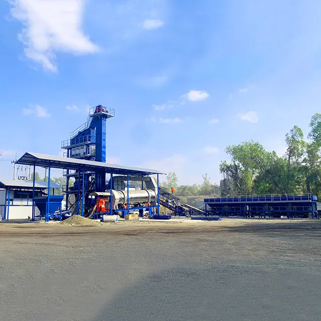 LB3000 Stationary Asphalt Batch Mixing Plant 240T/H