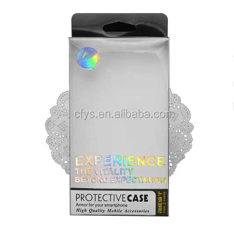 Customized Pet And Pvc Disposable Phone Case Packaging Small Plastic Boxes