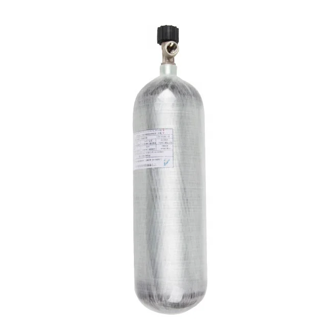 6.8L 300bar 4500psi углеродного волокна газовых баллонов pcp пистолета насос
