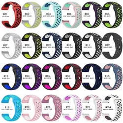 Wholesale Soft Sport Silicone Watch Straps For Samsung Gear S3 Classic 20mm 22mm Watch Bands For Samsung S2 Watch Band